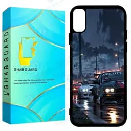 کاور قاب گارد طرح ماشین مدل Gchpx مناسب برای گوشی موبایل اپل iPhone X / Xs