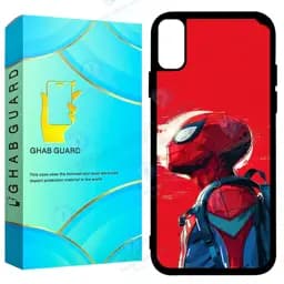 کاور قاب گارد طرح اسپایدر من مدل Gchpx مناسب برای گوشی موبایل اپل iPhone X / Xs