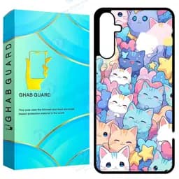کاور قاب گارد طرح گربه مدل GCHPA14 مناسب برای گوشی موبایل سامسونگ Galaxy A14 4G / A14 5G / M14 5G