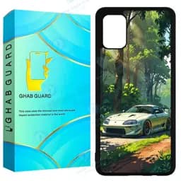 کاور قاب گارد طرح ماشین مدل GCHPA51 مناسب برای گوشی موبایل سامسونگ Galaxy A51 4G / A51 5G
