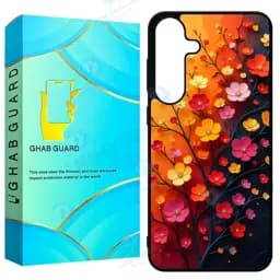 کاور قاب گارد طرح گل مدل GCHPS24 مناسب برای گوشی موبایل سامسونگ Galaxy S24
