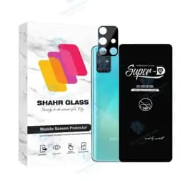 محافظ صفحه نمایش شهر گلس مدل Suplnfush مناسب برای گوشی موبایل سامسونگ Galaxy A51 4G / A51 5G به همراه محافظ لنز