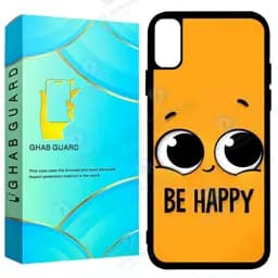 کاور قاب گارد طرح خوشحال مدل Gchpx مناسب برای گوشی موبایل اپل iPhone X / Xs