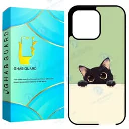 کاور قاب گارد طرح گربه مدل Gchp13p مناسب برای گوشی موبایل اپل iPhone 13 Pro