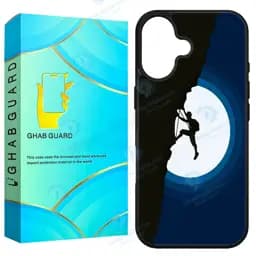 کاور قاب گارد طرح کوهنورد مدل G16pl مناسب برای گوشی موبایل اپل iPhone 16 Plus