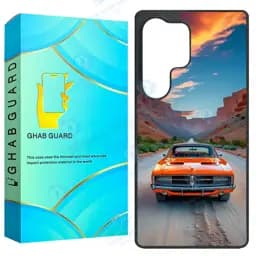 کاور قاب گارد طرح ماشین مدل Gs25u مناسب برای گوشی موبایل سامسونگ Galaxy S25 Ultra