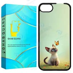 کاور قاب گارد طرح گربه مدل G16e مناسب برای گوشی موبایل اپل iPhone 16e