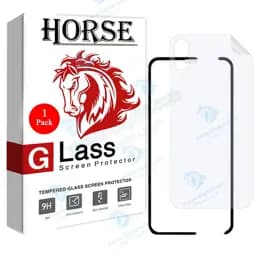 محافظ صفحه نمایش هورس مدل 2FN مناسب برای گوشی موبایل اپل iPhone Xs Max به همراه محافظ پشت گوشی
