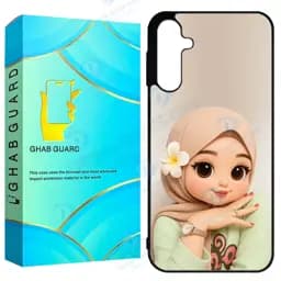 کاور قاب گارد طرح دختر مدل GCHPA55 مناسب برای گوشی موبایل سامسونگ Galaxy A55 5G