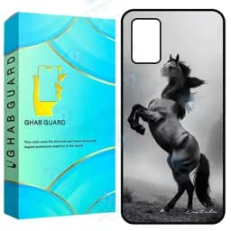 کاور قاب گارد طرح اسب مدل Gchpa03s مناسب برای گوشی موبایل سامسونگ Galaxy A02s / M02s / A03s