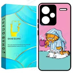 کاور قاب گارد طرح گارفیلد مدل Gchpn13pl مناسب برای گوشی موبایل شیائومی Redmi Note 13 Pro Plus