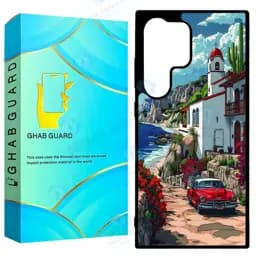 کاور قاب گارد طرح ماشین مدل Gchpd24u مناسب برای گوشی موبایل سامسونگ Galaxy S24 Ultra 5G