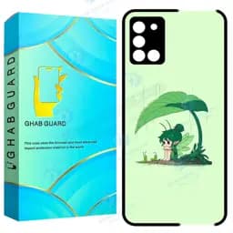 کاور قاب گارد طرح دختر مدل GCHPA31 مناسب برای گوشی موبایل سامسونگ Galaxy A31