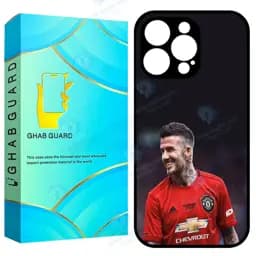 کاور قاب گارد طرح دیوید بکهام مدل Gchp16p مناسب برای گوشی موبایل اپل iPhone 16 Pro