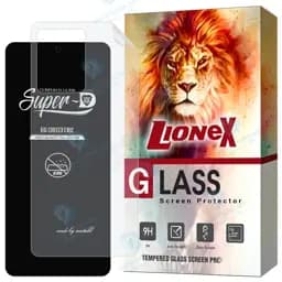 محافظ صفحه نمایش لایونکس مدل Sunl مناسب برای گوشی موبایل شیائومی Redmi Note 12 5G / Poco X5 به همراه محافظ پشت گوشی