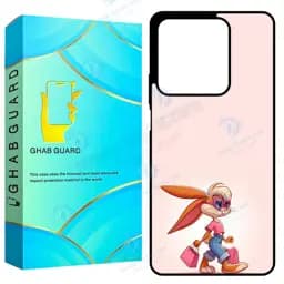 کاور قاب گارد طرح خرگوش مدل GCHPN135 مناسب برای گوشی موبایل شیائومی Redmi Note 13 5G