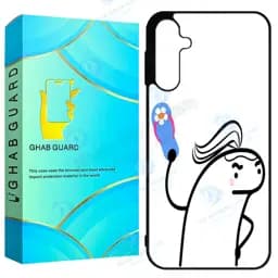 کاور قاب گارد طرح آدمک مدل GCHPA55 مناسب برای گوشی موبایل سامسونگ Galaxy A55 5G