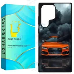 کاور قاب گارد طرح ماشین مدل Gchps22u مناسب برای گوشی موبایل سامسونگ Galaxy S22 Ultra 5G