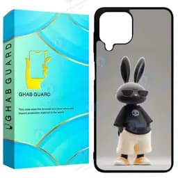 کاور قاب گارد طرح خرگوش مدل GCHPA224 مناسب برای گوشی موبایل سامسونگ Galaxy A22 4G / M22 4G / M32 4G
