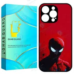 کاور قاب گارد طرح اسپایدر من مدل Gchp16p مناسب برای گوشی موبایل اپل iPhone 16 Pro