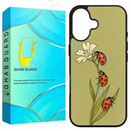کاور قاب گارد طرح کفشدوزک مدل G16pl مناسب برای گوشی موبایل اپل iPhone 16 Plus