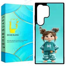 کاور قاب گارد طرح دختر مدل Gchpd24u مناسب برای گوشی موبایل سامسونگ Galaxy S24 Ultra 5G
