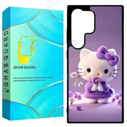 کاور قاب گارد طرح کیتی مدل Gchpd24u مناسب برای گوشی موبایل سامسونگ Galaxy S24 Ultra 5G