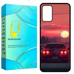 کاور قاب گارد طرح ماشین مدل Cpa32g مناسب برای گوشی موبایل سامسونگ Galaxy A32 4G