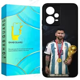 کاور قاب گارد طرح مسی مدل Gchpx5p مناسب برای گوشی موبایل شیائومی Poco X5 Pro 5G