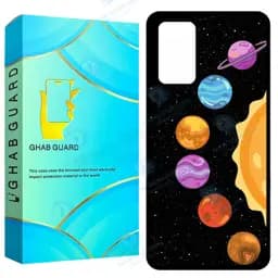 کاور قاب گارد طرح سیاره مدل GCHPA72 مناسب برای گوشی موبایل سامسونگ Galaxy A72 4G