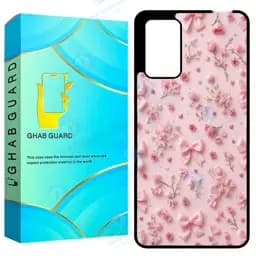 کاور قاب گارد طرح گل و پاپیون مدل GCHPA72 مناسب برای گوشی موبایل سامسونگ Galaxy A72 4G