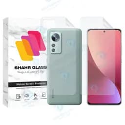 محافظ صفحه نمایش شهر گلس مدل Mtnanfbsh مناسب برای گوشی موبایل شیائومی 12 Pro به همراه محافظ پشت گوشی
