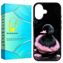 کاور قاب گارد طرح جوجه اردک مدل G16pl مناسب برای گوشی موبایل اپل iPhone 16 Plus