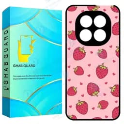 کاور قاب گارد طرح توت فرنگی مدل Gn14p20 مناسب برای گوشی موبایل شیائومی Redmi Note 14 Pro Plus 5G