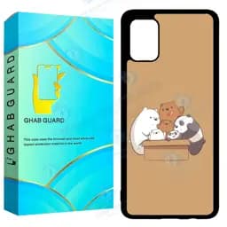 کاور قاب گارد طرح خرسی مدل GCHPA51 مناسب برای گوشی موبایل سامسونگ Galaxy A51 4G / 5G