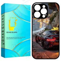 کاور قاب گارد طرح ماشین مدل G16p20 مناسب برای گوشی موبایل اپل iPhone 16 Pro