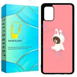 کاور قاب گارد طرح خرسی مدل GCHPA51 مناسب برای گوشی موبایل سامسونگ Galaxy A51 4G / 5G