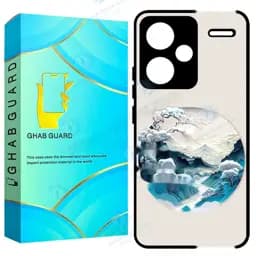 کاور قاب گارد طرح طبیعت مدل Gchpn13pl مناسب برای گوشی موبایل شیائومی Redmi Note 13 Pro Plus
