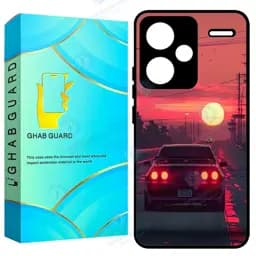 کاور قاب گارد طرح ماشین مدل Gchpn13pl مناسب برای گوشی موبایل شیائومی Redmi Note 13 Pro Plus