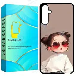 کاور قاب گارد طرح دختر مدل GCHPA54 مناسب برای گوشی موبایل سامسونگ Galaxy A54