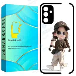 کاور قاب گارد طرح دختر مدل GCHPA34 مناسب برای گوشی موبایل سامسونگ Galaxy A34 5G