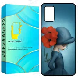 کاور قاب گارد طرح دختر مدل Gchpa03s مناسب برای گوشی موبایل سامسونگ Galaxy A02s / M02s / A03s