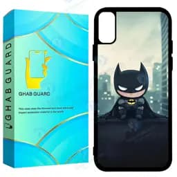 کاور قاب گارد طرح بتمن مدل Gchpx مناسب برای گوشی موبایل اپل iPhone X / Xs