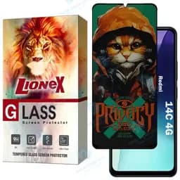 محافظ صفحه نمایش لایونکس مدل Catprvl مناسب برای گوشی موبایل شیائومی Redmi 14C 4G