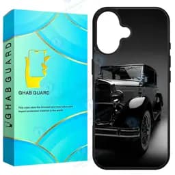 کاور قاب گارد طرح ماشین مدل G16pl مناسب برای گوشی موبایل اپل iPhone 16 Plus