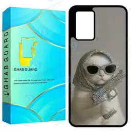 کاور قاب گارد طرح گربه مدل Gchp11s مناسب برای گوشی موبایل شیائومی Redmi Note 11 4G / Redmi Note 11S 4G