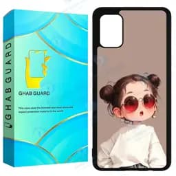 کاور قاب گارد طرح دختر مدل GCHPA51 مناسب برای گوشی موبایل سامسونگ Galaxy A51 4G / A51 5G