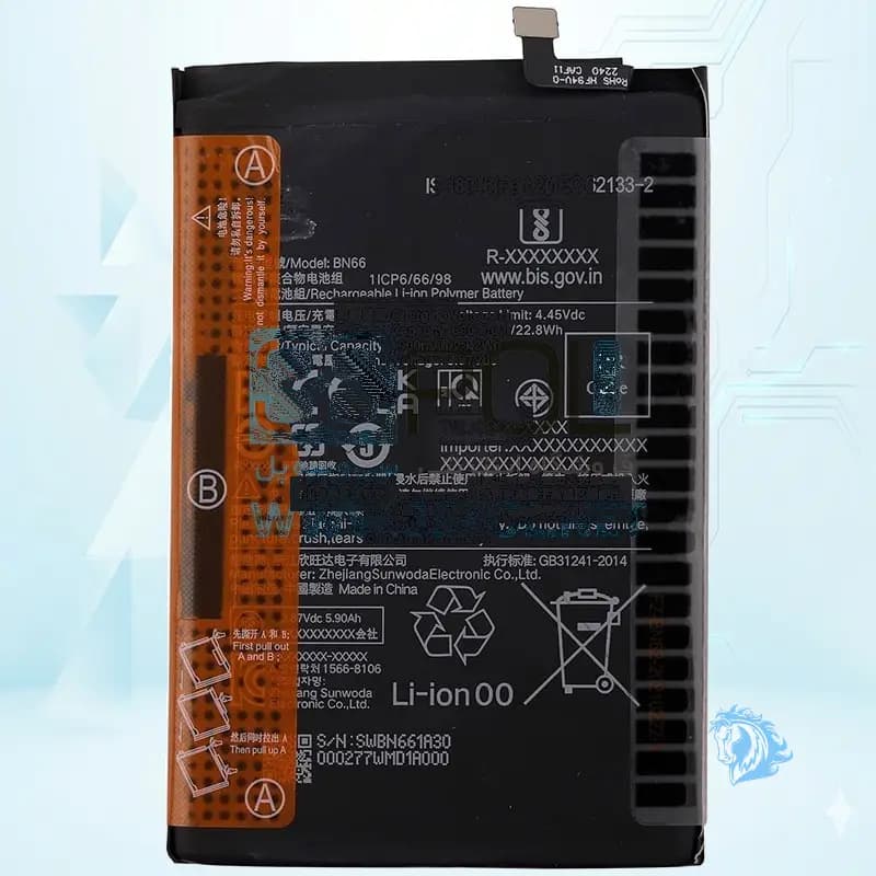 باتری شیائومی Xiaomi Poco C40 BN66 - تصویر 2