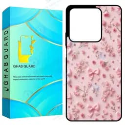 کاور قاب گارد طرح گل و پاپیون مدل GCHPN134 مناسب برای گوشی موبایل شیائومی Redmi Note 13 4G