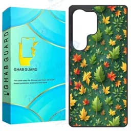 کاور قاب گارد طرح برگ پاییزی مدل Gs25u مناسب برای گوشی موبایل سامسونگ Galaxy S25 Ultra